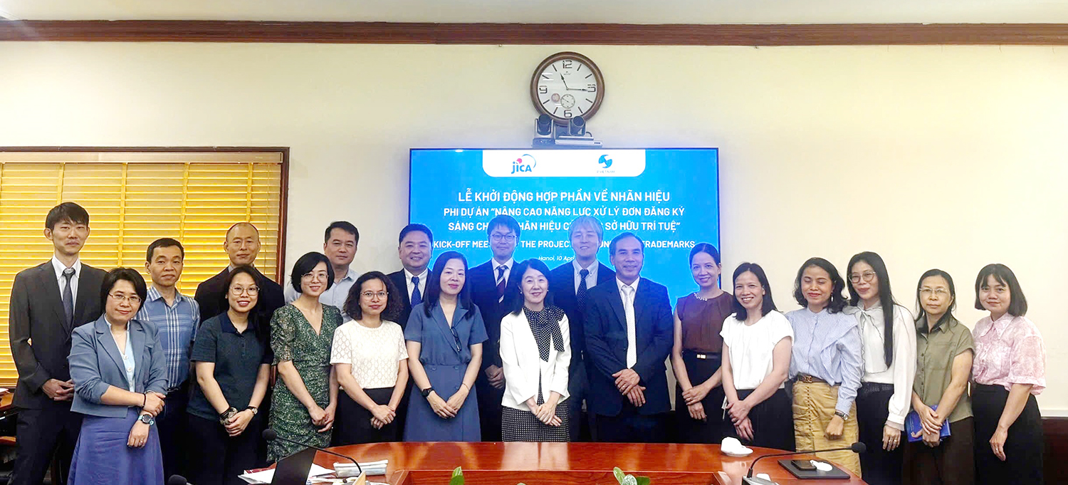 JICA tiếp tục hỗ trợ nâng cao năng lực đơn đăng ký sáng chế và nhãn hiệu của Cục Sở hữu trí tuệ 